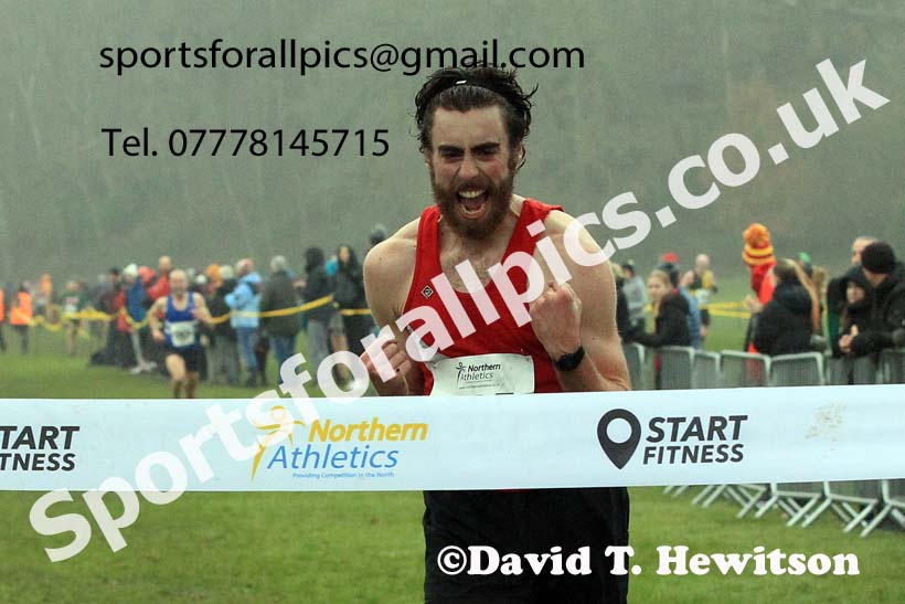 Senior Mens 2023 Northern Cross Country Champs., Witton Park, Blackburn. Photo: David T. Hewitson/Sports for All Pics